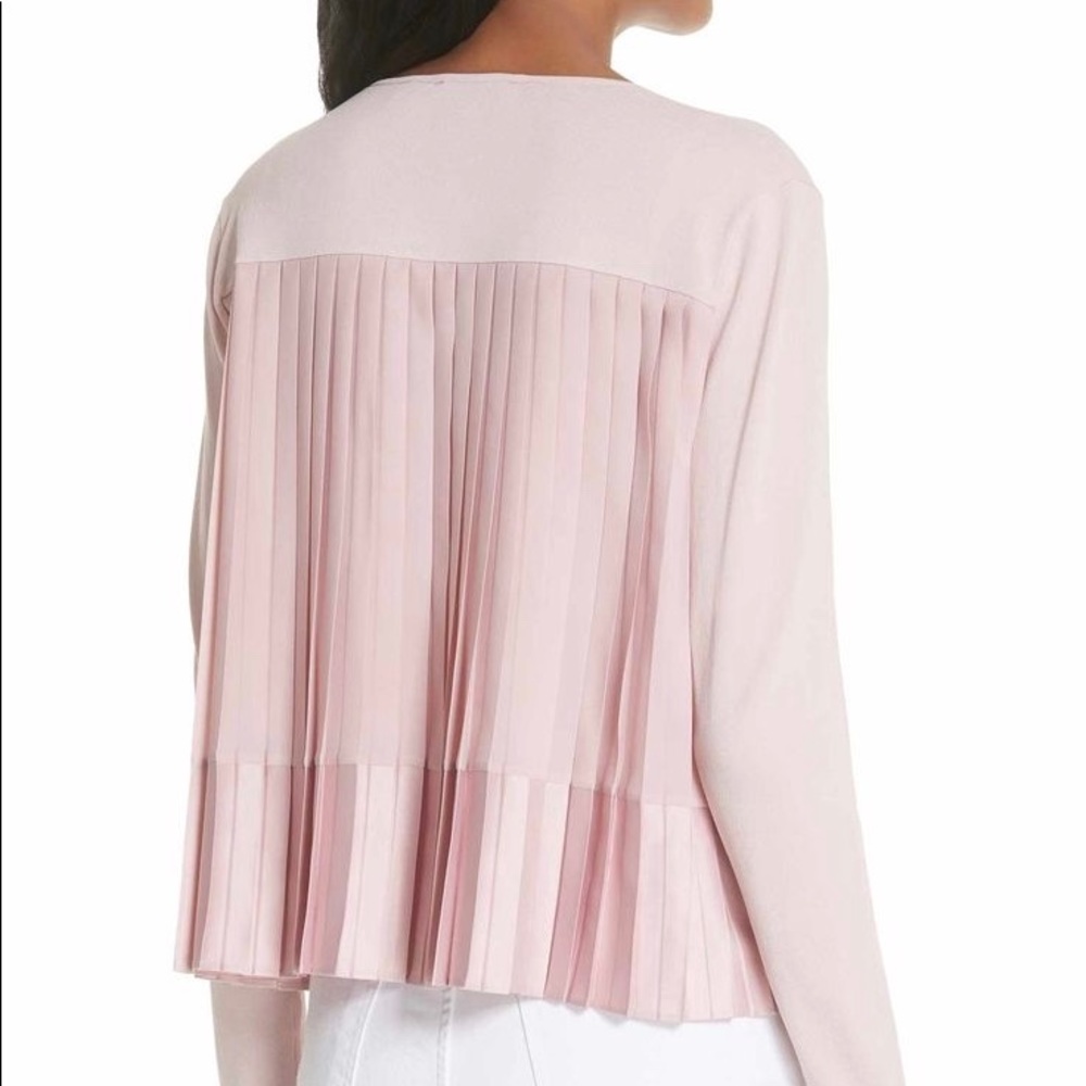 Like New Ted Baker Jacsum Back-Pleat Cardigan